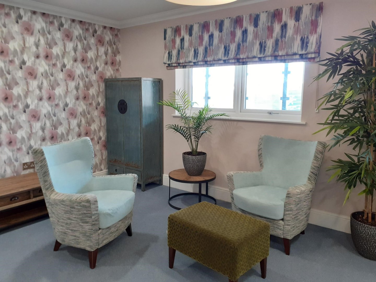 armchairs and footstools